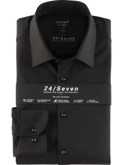 Olymp, Miesten Kauluspaita, 2008-64-68 Nos Jersey 24/7 Musta