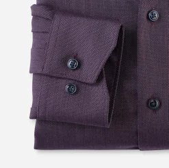 Olymp Miesten Kauluspaita, 1226-64-97 SEASONAL Viininpunainen