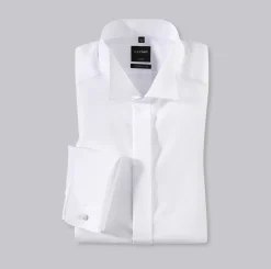 Olymp miesten smokkipaita, +HIHA Valkoinen