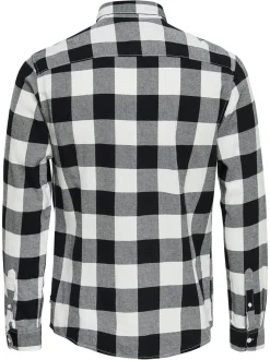 Only & Sons Ruudullinen Kauluspaita Valkoinen Ruutu