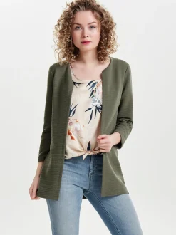 Only Trikooneuletakki, Leco 7/8 Armeijanvihreä