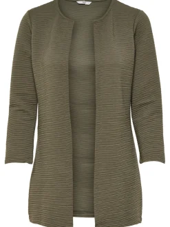 Only Trikooneuletakki, Leco 7/8 Armeijanvihreä