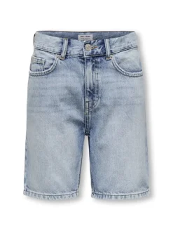 Only and Sons Junior lasten shortsit, OSJEDGE DENIM SHORTS Indigo