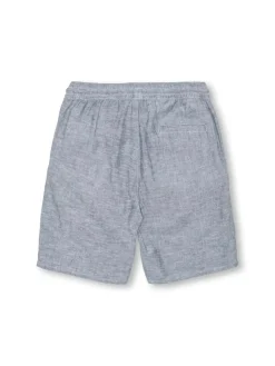 Only and Sons Junior shortsit, OSJCAIDEN LIFE LOOSE LINEN SHORTS Keskisininen