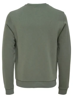 Only and Sons miesten collegepaita ONSCERES Crew Neck, vihreä
