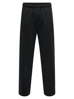 Only and Sons Miesten Collegehousut, CONNOR RLX PANT NOS Black