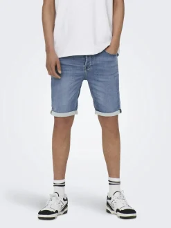Only and Sons miesten farkkushortsit Indigo