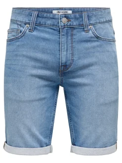 Only and Sons miesten farkkushortsit Indigo