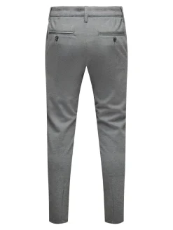 Only and Sons Miesten Housut, Mark Pant Medium Grey Melange