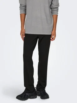 Only and Sons miesten housut, MARK REGULAR PANT Musta