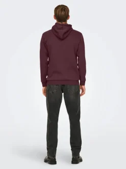 Only and Sons Miesten Huppari ONSCERES LIFE HOODIE SWEAT Port Royale