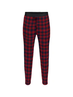 Only and Sons miesten loungewear- ja yöhousu, NOAH CHECK LOUNGWEAR PANT Punainen Ruutu