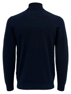Only and Sons Miesten Pooloneule, Wyler Life Roll Neck Nos Tummansininen