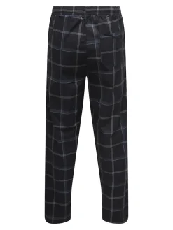 Only and Sons miesten pyjamahousut, ONSFEDERICO LOUNGEWEAR PANTS Black