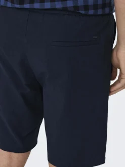 Only and Sons miesten shortsit, LINUS COT SHORTS Tummansininen