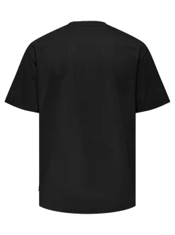 Only and Sons miesten t-paita, JORDAN RLX TEE Musta