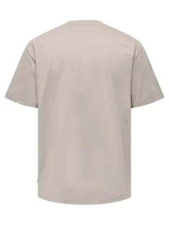 Only and Sons, Miesten T-Paita, Onsfred Ss Tee Beige