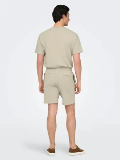 Only and Sons miesten t-paita, K KIAN REG SEERSUCKER SS TEE Silver Lining