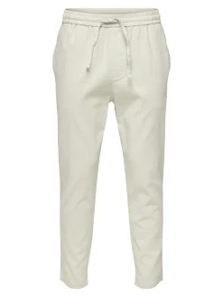 Only and Sons pellavahousut, LINUS CROP Kitti