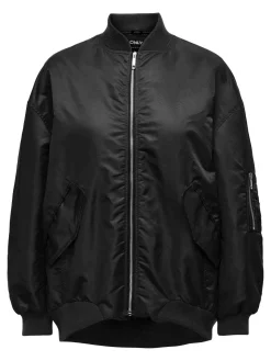 Only Naisten Bombertakki, ONLMILLE BOMBER CC OTW Musta