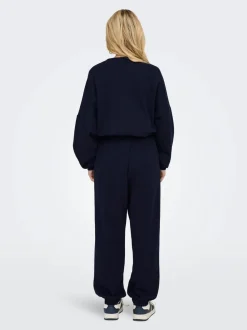 Only Naisten Collegehousut, ONLDEBORAH CLUB PANT Tummansininen