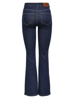 Only Naisten Farkut, FLARED RINSE DNM Tummansininen