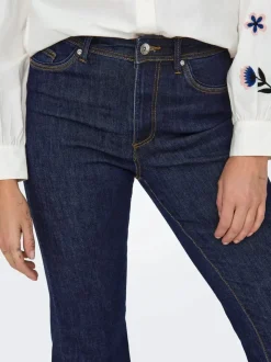 Only Naisten Farkut, FLARED RINSE DNM Tummansininen