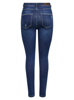 Only, Naisten Farkut, Mila Life Hw Sk Ank Bj374 Noos Indigo