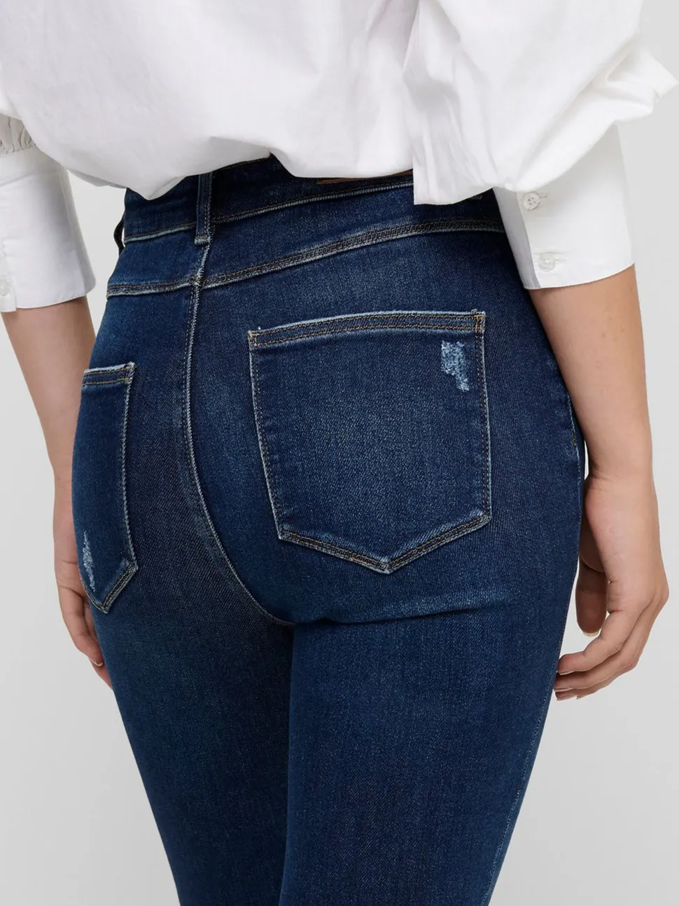 Only, Naisten Farkut, Mila Life Hw Sk Ank Bj374 Noos Indigo