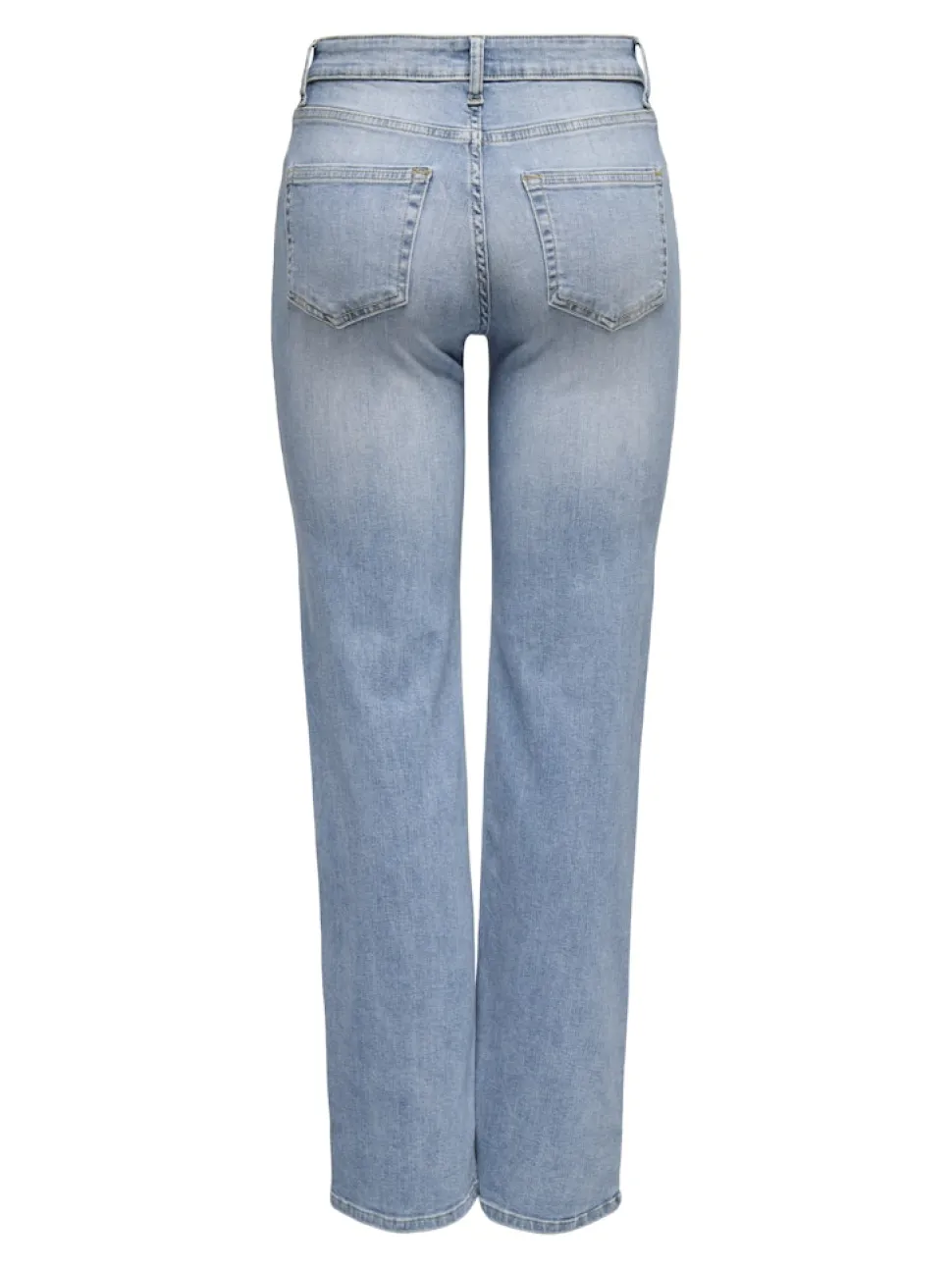 Only naisten farkut ONLBLUSH MID STRAIGHT DNM TAI467 NOOS, vaaleansininen