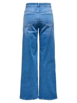 Only naisten farkut ONLMADISON BLUSH HW WIDE DNM REA260 NOOS, sininen