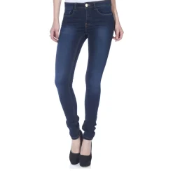 Only Naisten Farkut, SKINNY REGULAR ULTIMATE 201 Tummansininen