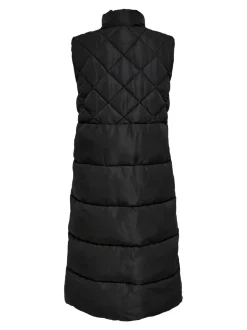 Only Naisten Liivi ONLSTACY QUILTED WAISTCOAT NOOS Musta