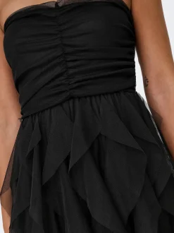 Only naisten mekko, ONLSKY SL LONG DRESS Musta