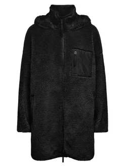 Only Naisten Teddytakki ONLSASCHA SHERPA JACKET CC OTW Musta