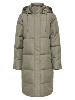 Only naisten toppatakki, ONLIRENE PUFFER COAT Kaakaonruskea