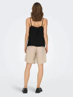 Only naisten toppi, ONLDEBBIE SINGLET Musta