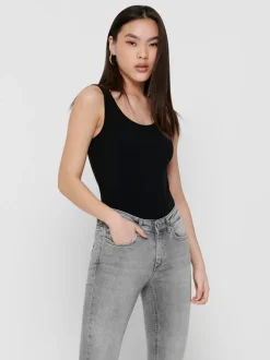 Only toppi, LIVE LOVE TANK TOP Musta