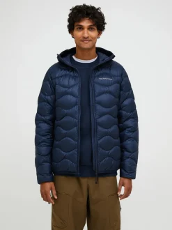 Peak Performance Miesten Kevytuntuvatakki, M HELIUM DOWN HOOD JACKET Tummansininen