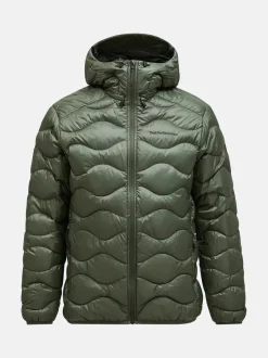 Peak Performance miesten takki M HELIUM DOWN HOOD JACKET, vihreä