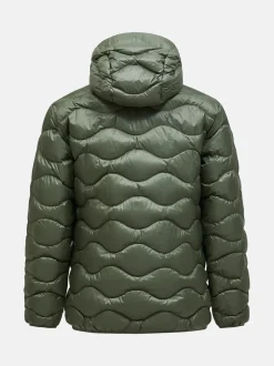 Peak Performance miesten takki M HELIUM DOWN HOOD JACKET, vihreä