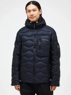 Peak Performance Miesten Untuvatakki, HELIUM UTILITY DOWN HOOD Musta