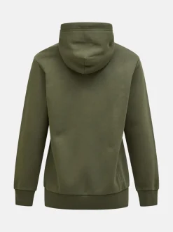 Peak Performance miesten huppari, M ORIGINAL SMALL LOGO HOOD Vihreä