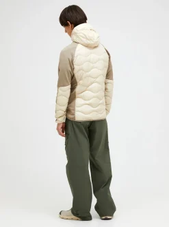 Peak Performance miesten takki, M HELIUM DOWN HYBRID HOOD Beige