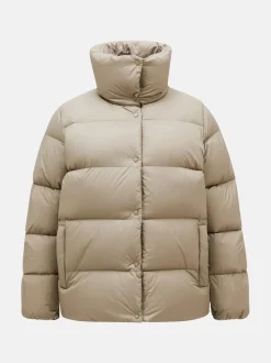 Peak Performance Naisten Takki, W Down Puffer Vaalea Beige