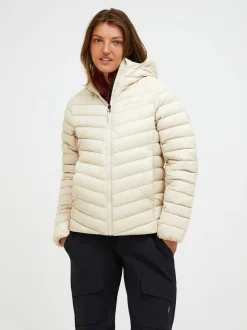 Peak Performance naisten kevytuntuvatakki, W FROST HOOD JACKET Hiekka