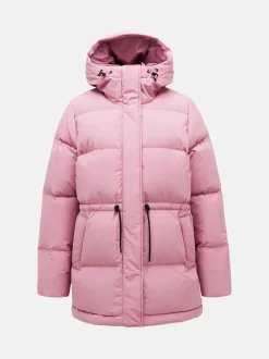 Peak Performance Naisten Untuvatakki, W Firn Down Parka Vaaleanpunainen