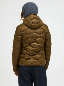 Peak Performance Naisten Kevytuntuvatakki, W Helium Down Hood Jacket Armeijanvihreä