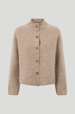 Philosophy Blues Original naisten jakku, MANTRA MEADOW KNIT JACKET Vaalea Beige