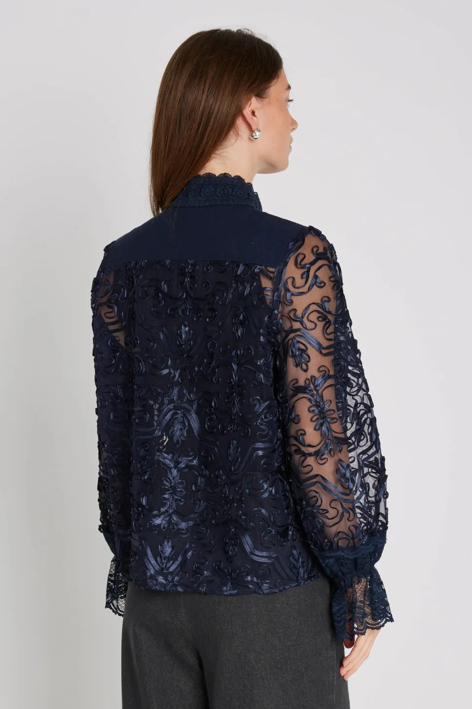 Philosophy Blues Original naisten pusero, ROYAL BLOUSE Tummansininen